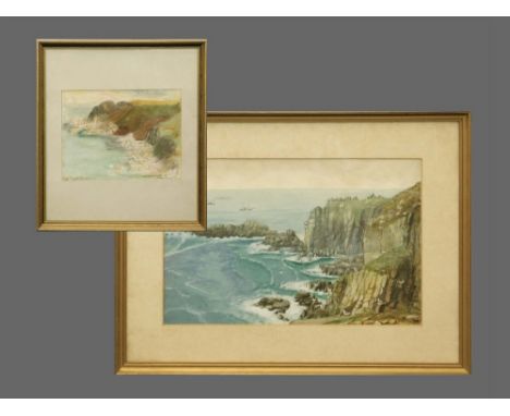 ISOBEL ATTERBURY HEATH. Twelve various works including mixed media, watercolours & pastels. Mostly signed, some titled. Large