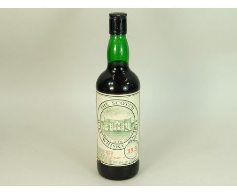 VINTAGE WHISKY. A bottle of vintage Scotch Whisky by the Scotch Malt Whisky Society, Leith, Scotland. Date distilled Sep 1978