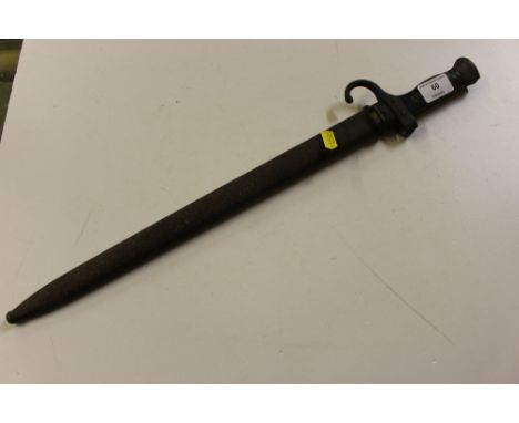 A vintage French bayonet 