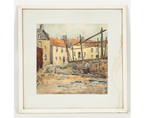 * W. A. ABELL (SCOTTISH 20TH CENTURY),
PORT BANNATYNE and EASTERN FISHING PORT
each watercolour on paper, the first signed
27