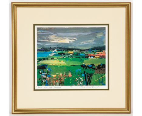 * HAMISH MACDONALD PAI (SCOTTISH 1935 - 2008),
FARM, NEAR LOCH LOMOND
limited edition colour print, signed, titled and number