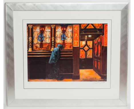 * ALEXANDER MILLAR,
A HOME FROM HOME
limited edition signed print, 48/295
51cm x 65cm  
Framed and under glass