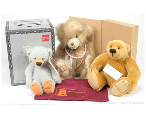 Collectable teddy bears x four: (1) Gund Cuthbert teddy bear, from the Cliff Richard Collection, designed by Susan Johnson, g