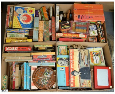 Extensive collection of vintage and antique games, jigsaws etc, includes: Chad Valley Escalado; Marble Solitaire; Jack on a S