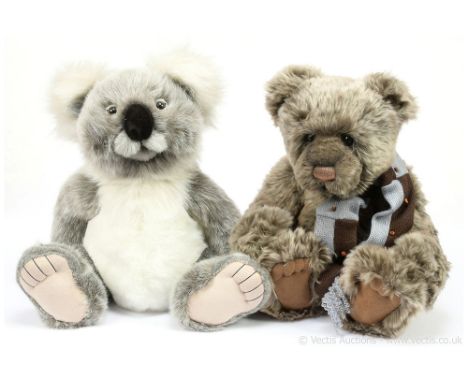 Charlie Bears pair: (1) Carter teddy bear, CB 124998, LE 1800- show special (only available from selected retailers who visit