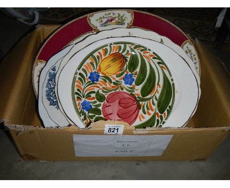 A large lot of collector's plates. (Collect only)