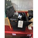 Contents of box to include various bicycle sandals, pedals and handle bar grips