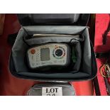 Kewtech KT65 multifunction tester, case & leads