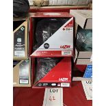 Two laser helmets including blade and size: XS RRP £69.99 CHIRU size: S RRP £44.99
