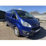 Ford Transit Custom 270 Limited panel van reg no. BL66 CHZ, mileage 133,964 V5 - yes, keys x 1 MOT -
