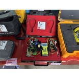 Digital thermometer with case & leads