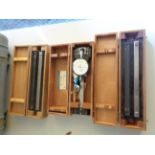 Three W H Mayes & Son scientific measurement instruments and gauges