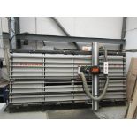 Harwi Holland vertical panel saw Type: Piranha 1550 Serial No: 5026 AY (2021), Size (approx):
