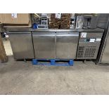 Infrico 3 door stainless steel counter & undercounter fridge, model BMPP200011