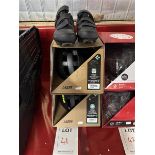 Two laser tonic kineticore helmets, size: small RRP: £59.99 and pair of NW cycle shoes size: uk 10