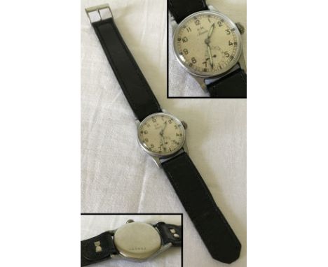 A KM (Kriegsmarine) Siegerin, WWII German Navy watch. In working condition. Inherited from vendor from his Grandfather who st