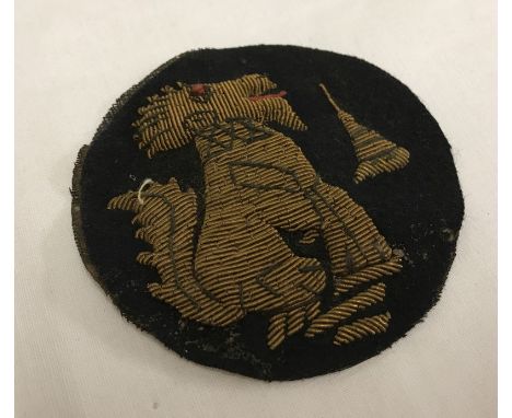 A Chindit Jungle special forces patch.  