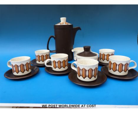 A retro Royal Worcester Palissy coffee service 