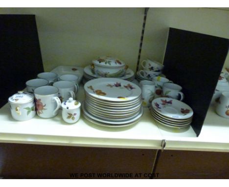 A large quantity of Royal Worcester Evesham dinner, tea and kitchen ware(approx thirty pieces)
