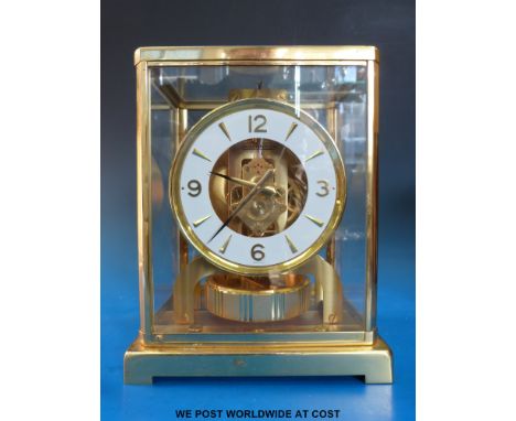 A Jaeger LeCoultre Atmos clock, serial no. 345827,  c1972.