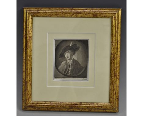 Franz Bernhard Custodis (1775 - 1851)
A miniature portrait of a Gentleman,
bears monogram FC, dated 1809, watercolour, 7cm x 