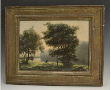 Continental School
Where The River Meets The Sea
oil on panel, 37cm x 27cm, framed




