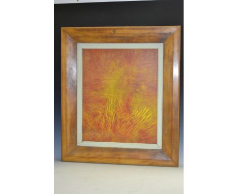 B Cleathero
Creation of Light, an Abstract composition
signed to verso, oil on board, 45cm x 55cm, framed