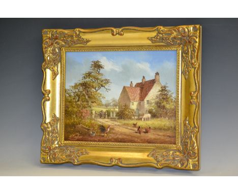 H. Taylor
The Good Life
oil on panel, 20cm x 25cm, framed
