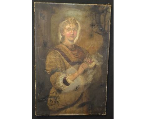 English School (18th/19th century)
Portrait of a Lady
oil on canvas, 106cm x 69cm
