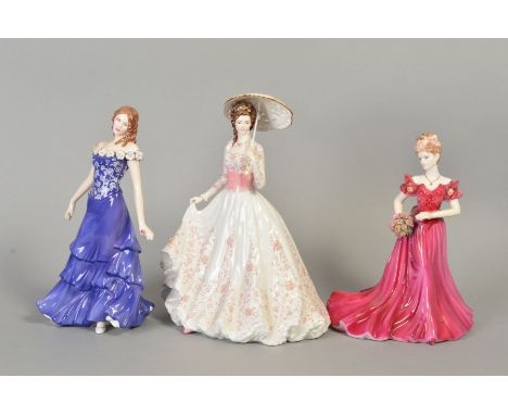 TWO ROYAL WORCESTER FIGURES, to include limited edition 'The Garden Party' No.514/7500 and 'Summertime' No.1274/7500, togethe