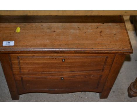 A Victorian converted  commode 