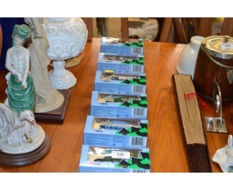 Six Dad's Army model vehicles mint and boxed 