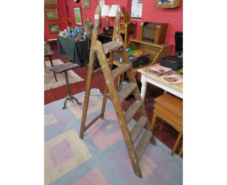 Set of vintage step ladders