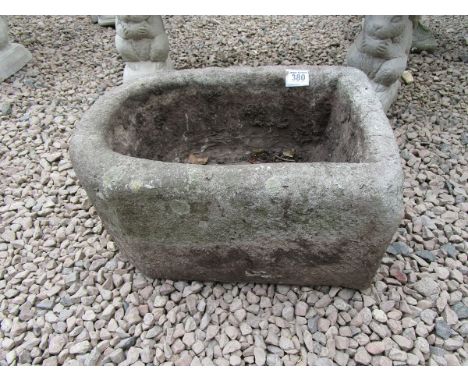 Old stone trough