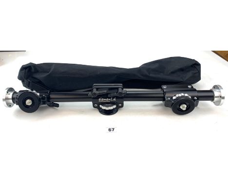 Elemental Photographic tripod in case