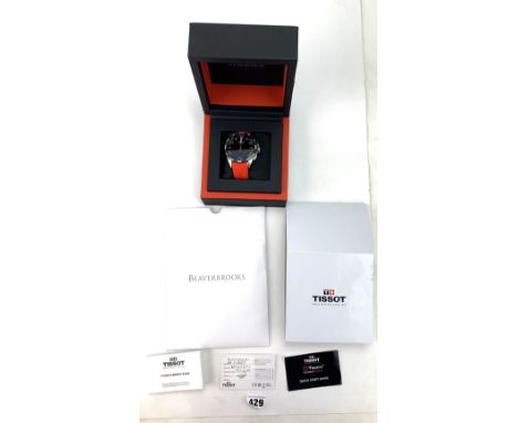 Tissot T-Touch Connect Solar gents watch in original box with receipt and certificates, purchased 2023
