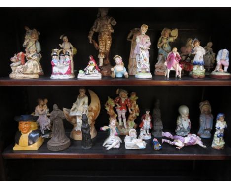LARGE QUANTITY OF VARIOUS CONTINENTAL AND OTHER CERAMIC FIGURES