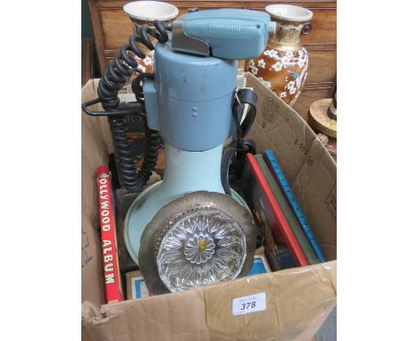 VARIOUS SHEET MUSIC, JOSEPH BIBBY MAGAZINES, ANNUALS PLUS OTHER SUNDRIES INCLUDING MEGAPHONE, FIRST AID KIT, FLAT IRONS ETC
