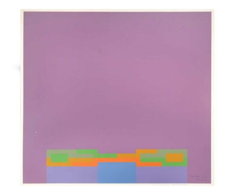 § Robyn Denny (British 1930-2014) J; from the Light of the World Suitesigned and dated 'Denny '70' (lower right); artist's pr