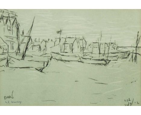 § Laurence Stephen Lowry RA, RBA (British 1887-1976) Dealsigned 'L.S. Lowry' (lower left)offset lithograph bearing the Fine A