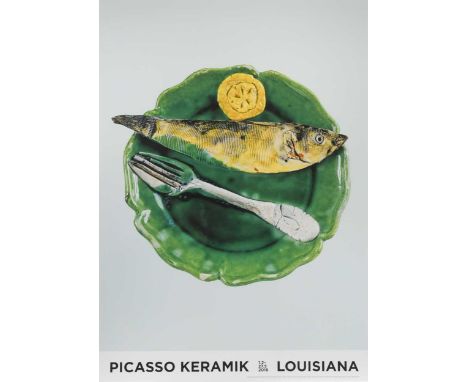 § After Pablo Picasso (Spanish 1881-1973) An exhibition poster for Picasso Keramik, Louisana, 2018offset lithograph, unframed