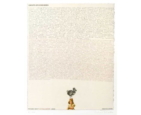 § Peter Blake CBE RDI RA (British 1932-) Dead as a Dodo; from the Ghosts of Gone Birds Suitesigned 'Peter Blake' (lower right