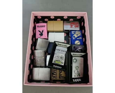 21 Zippo lighter, unused.