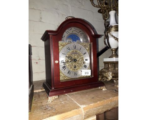 A German striking mantel clock. 
