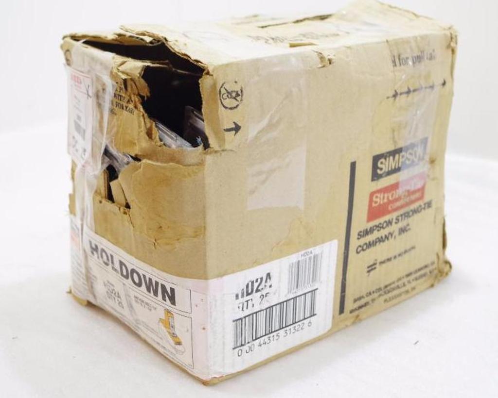 [25] Unused SIMPSON StrongTie Holdowns M/N HD2A, Made in USA