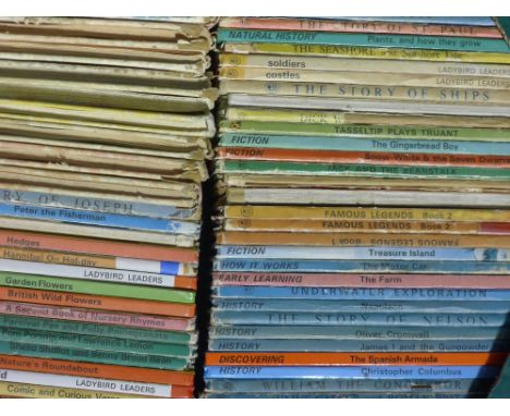 A quantity of children's vintage books, including Ladybird, Enid Blyton, etc.