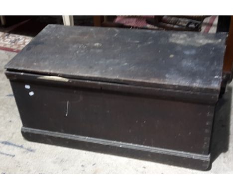 A large Victorian trunk