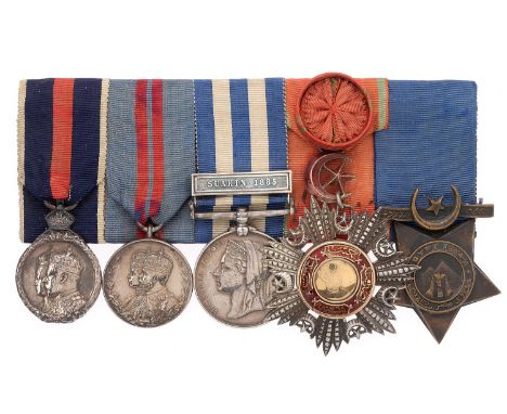 1st Bn Coldstream Guards Campaign Medals of Lieut.-Colonel Sir Charles Arthur Andrew Frederick GCVO KCB  Sir Charles served w