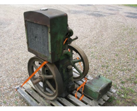 Lister CS 6hp radiator cooled twin flywheel diesel engine No. CS66611 Spec 6/1/35