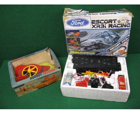 Hornby Hoverer by Meccano Ltd, a polystyrene and plastic hover craft powered by a Cox Babe-Bee.049c Glow Plug engine, boxed t